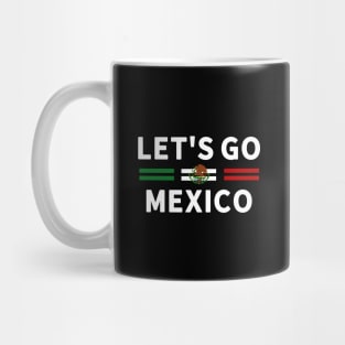 Let’s Go Mexico National Flag Team Mug